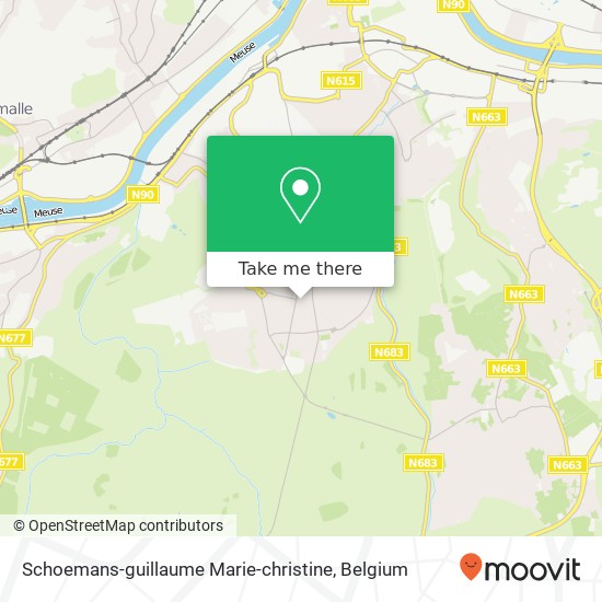 Schoemans-guillaume Marie-christine map