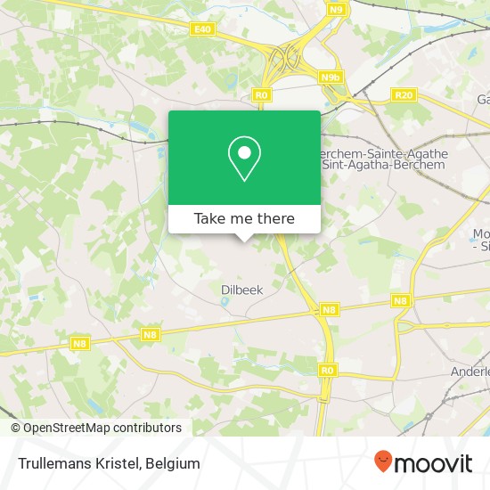 Trullemans Kristel map