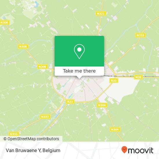 Van Bruwaene Y map