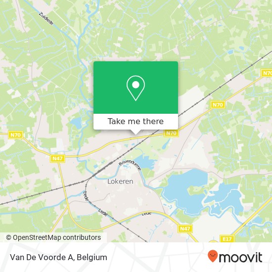 Van De Voorde A map