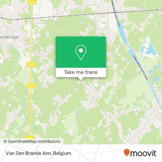 Van Den Brande Ann map