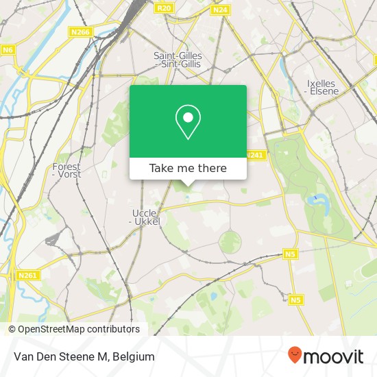 Van Den Steene M map