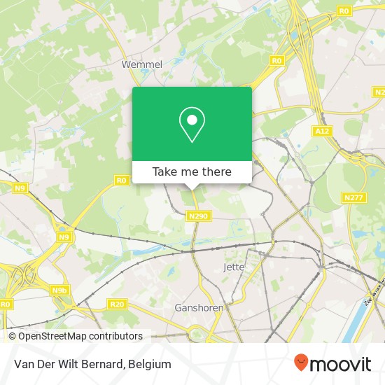 Van Der Wilt Bernard map