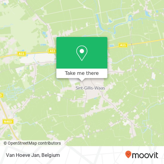 Van Hoeve Jan map