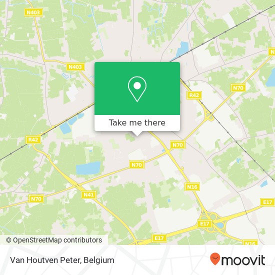 Van Houtven Peter map