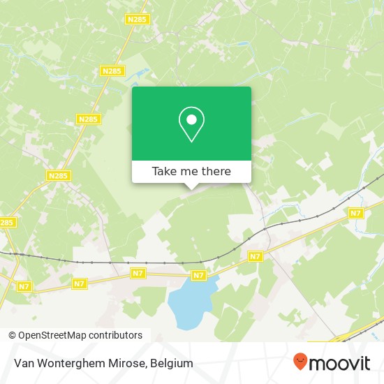 Van Wonterghem Mirose map