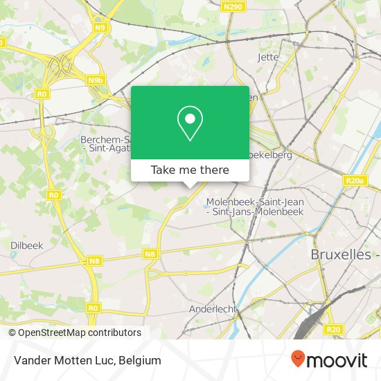 Vander Motten Luc map