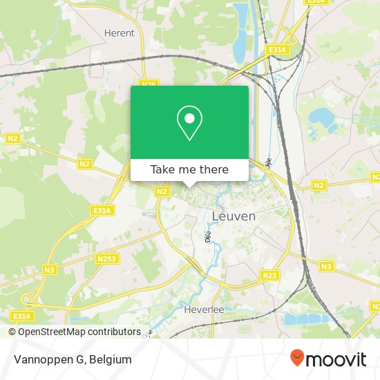 Vannoppen G map