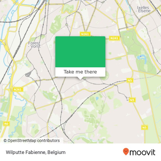 Wilputte Fabienne map