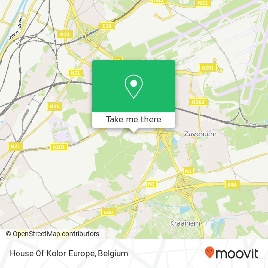 House Of Kolor Europe map