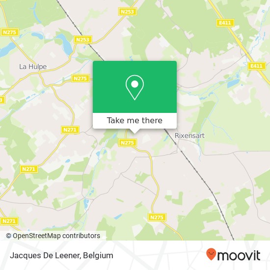 Jacques De Leener map