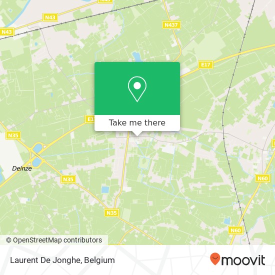 Laurent De Jonghe map