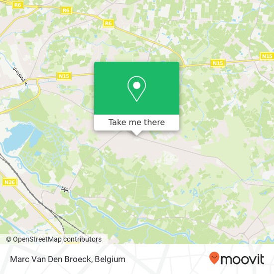 Marc Van Den Broeck map