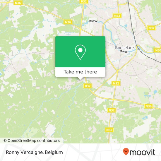 Ronny Vercaigne map