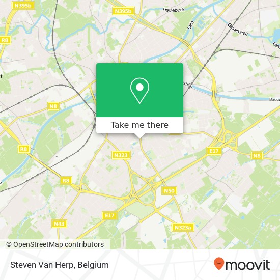 Steven Van Herp map