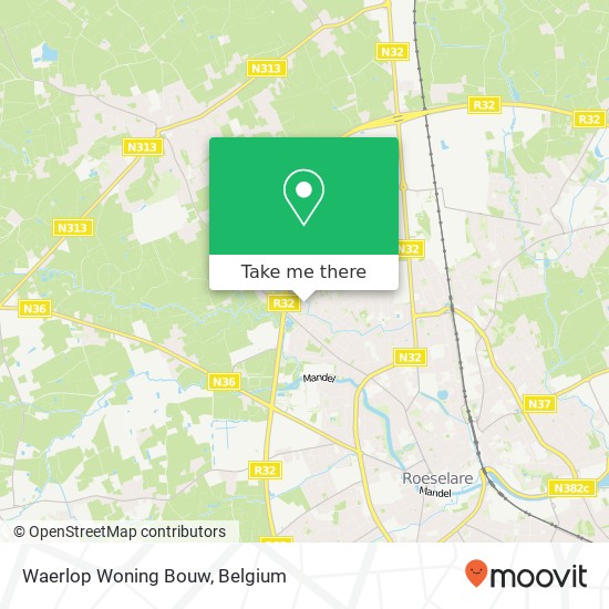 Waerlop Woning Bouw map