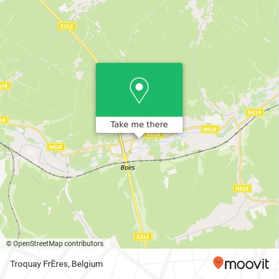 Troquay FrÈres map
