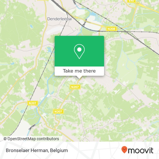 Bronselaer Herman map