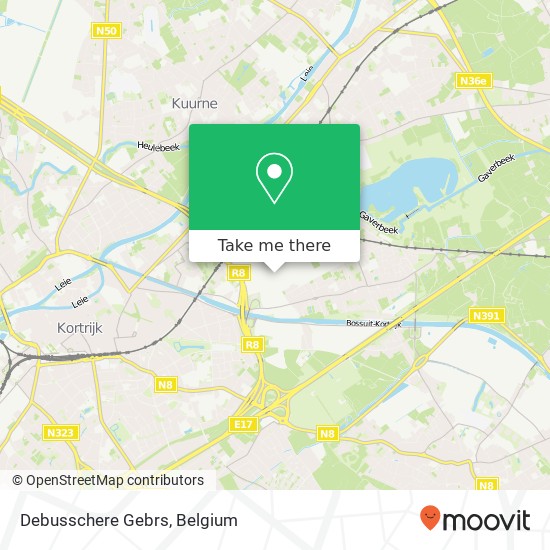 Debusschere Gebrs map