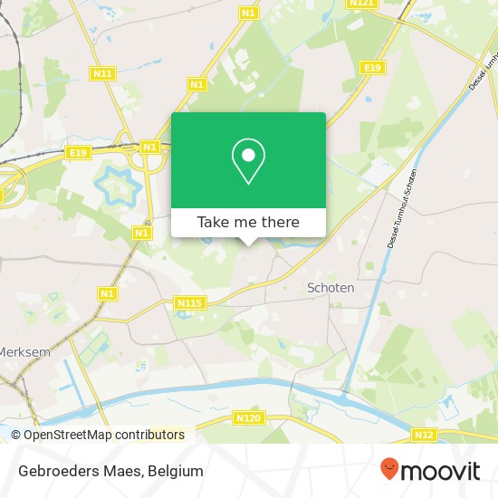 Gebroeders Maes map