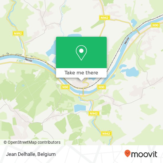 Jean Delhalle map