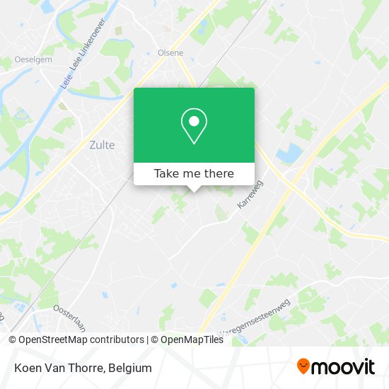 Koen Van Thorre map