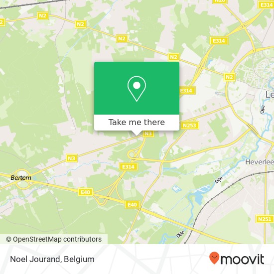 Noel Jourand map