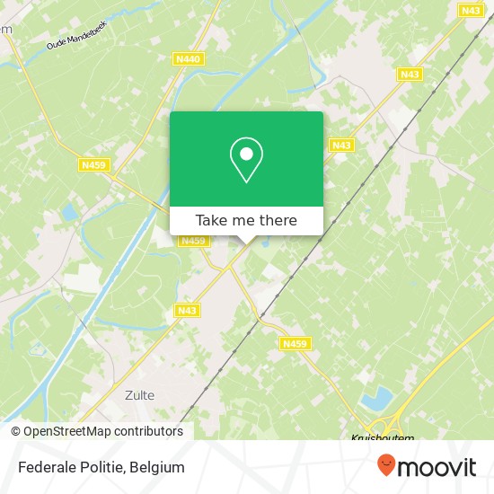 Federale Politie map