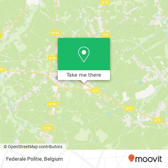 Federale Politie map