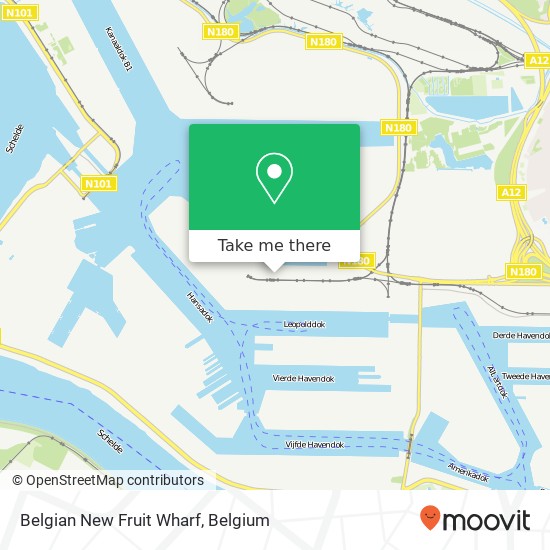 Belgian New Fruit Wharf plan