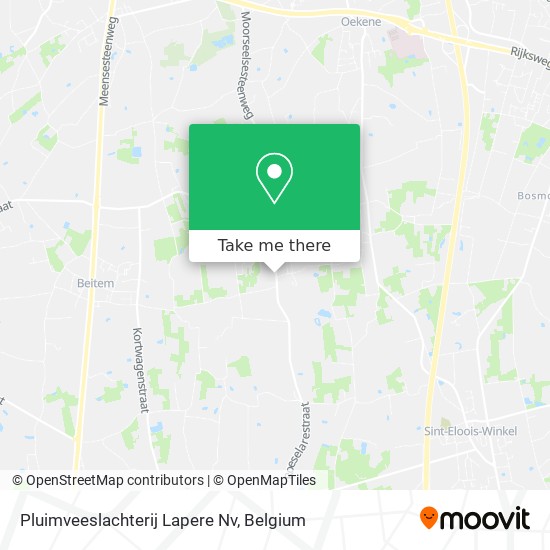 Pluimveeslachterij Lapere Nv map