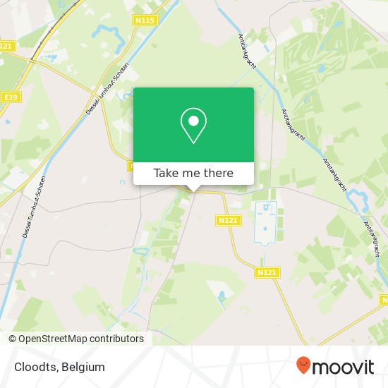 Cloodts map