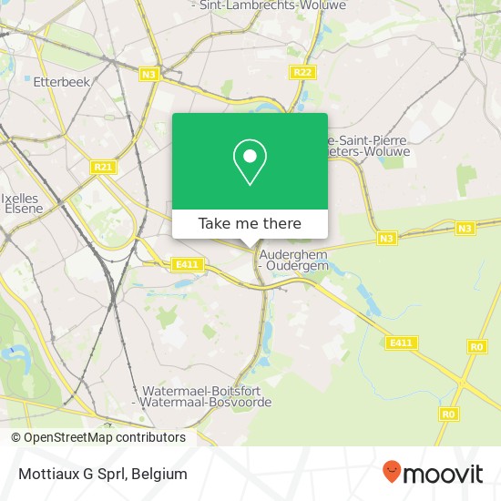 Mottiaux G Sprl map
