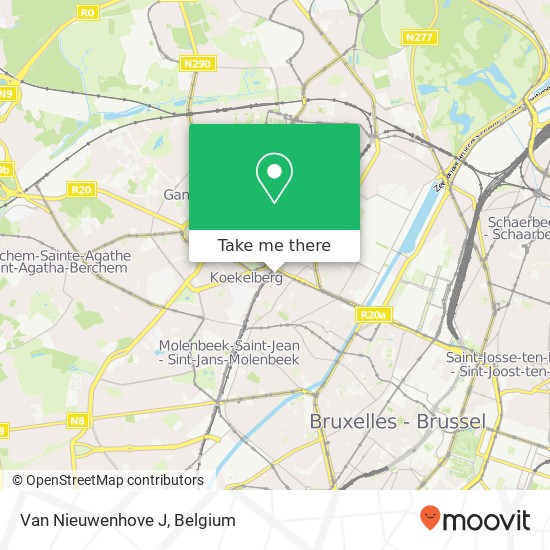 Van Nieuwenhove J map