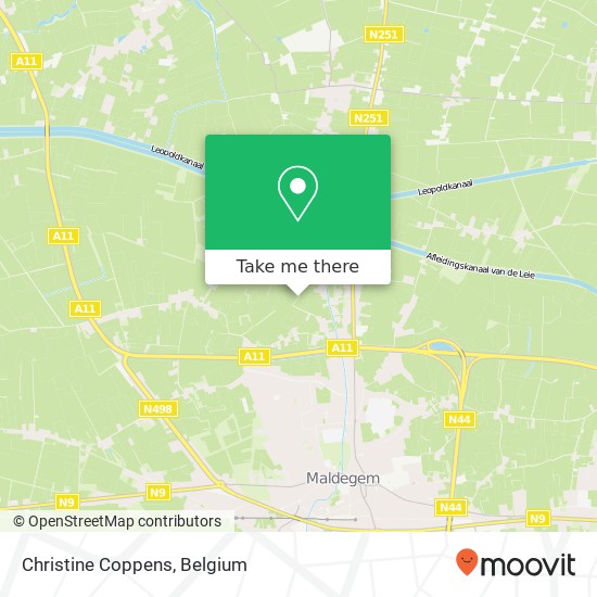 Christine Coppens map