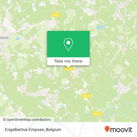 Engelbertus Empsen map