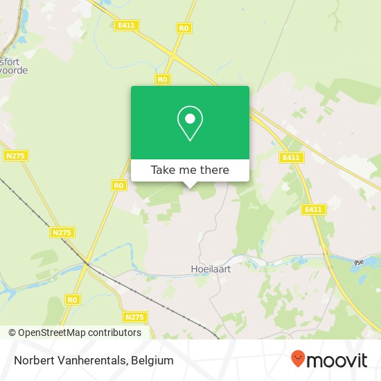 Norbert Vanherentals map