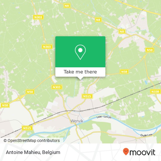 Antoine Mahieu map