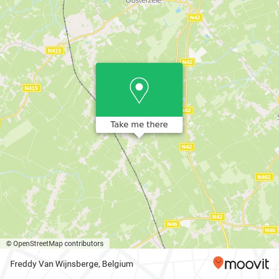 Freddy Van Wijnsberge map