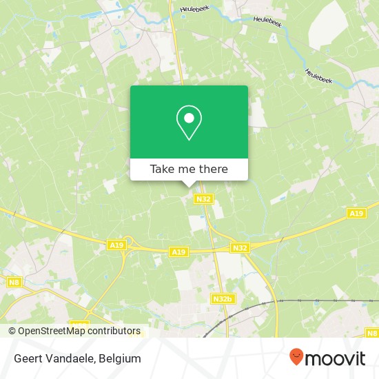 Geert Vandaele map