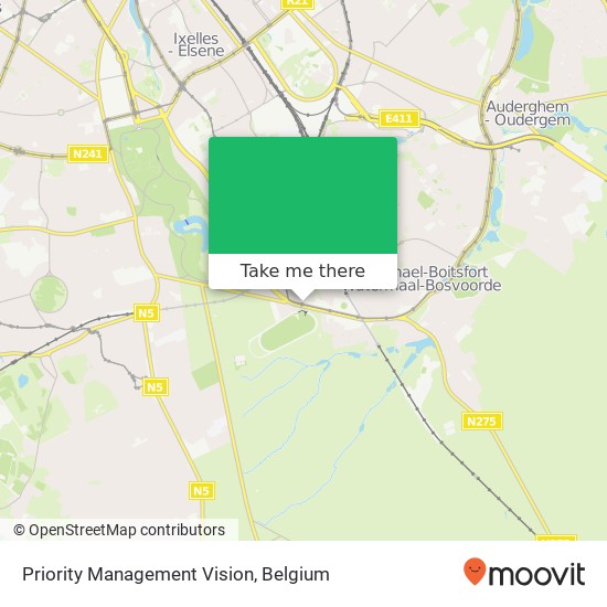 Priority Management Vision map