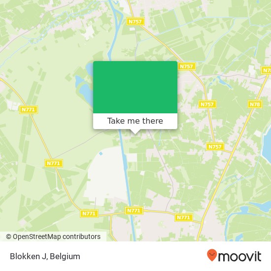 Blokken J map