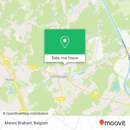 Matexi Brabant map