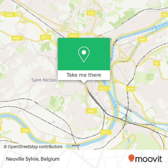 Neuville Sylvie map