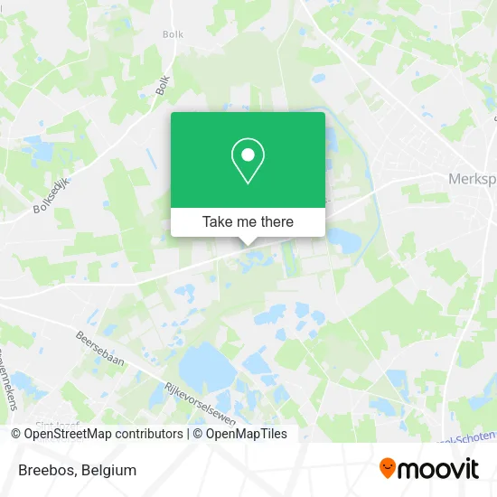 Breebos map