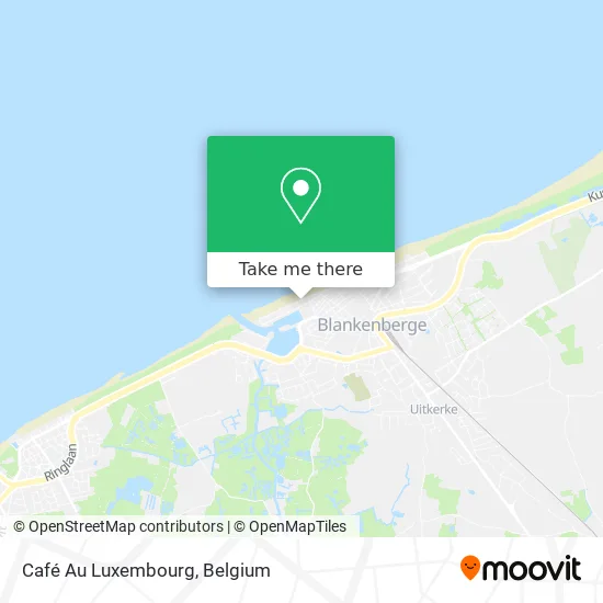Café Au Luxembourg map