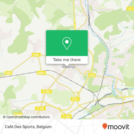 Café Des Sports map