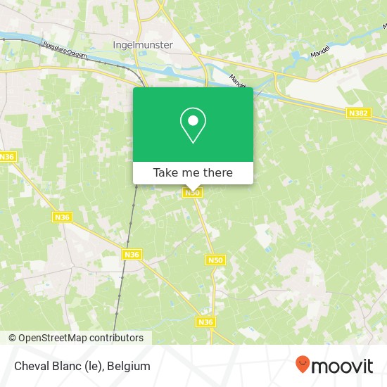 Cheval Blanc (le) plan