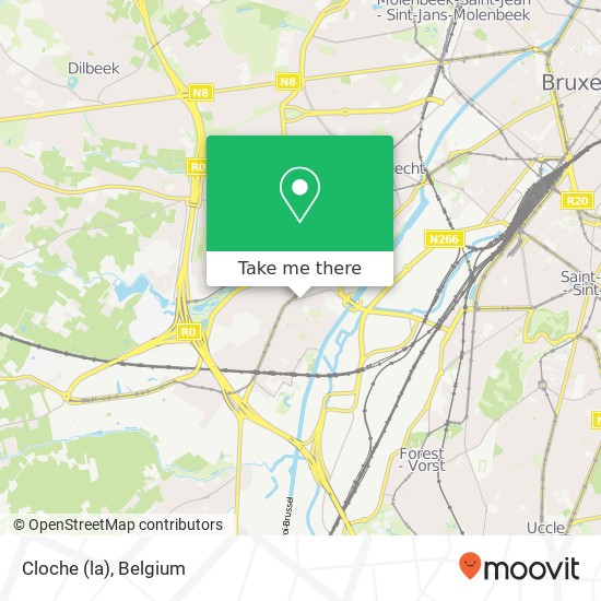 Cloche (la) map
