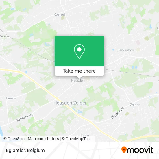 Eglantier map